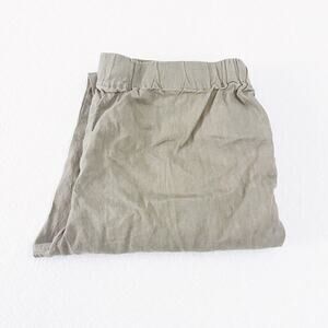 Babaton Olive Drawstring Jogger Casual Khaki Green Pants SZ M